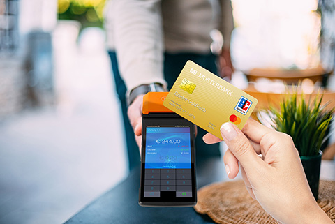 OrderPayTab device and card