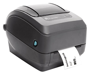 Printer for printing shelf labels