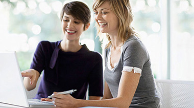 HR Mitarbeiter im Büro