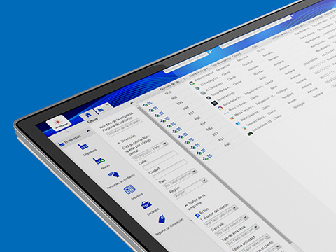 Lista de clientes corporativos